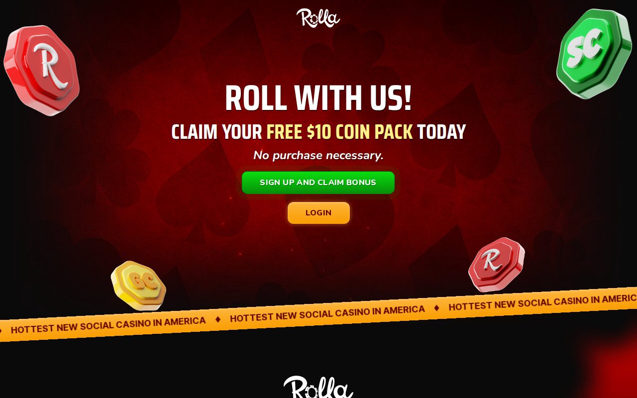 Rolla casino lobby (US)